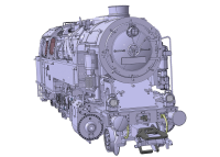 Cl 95.0 Steam Loco w. Oil Fir