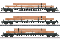 H0 Rungenwagen-Set Holztransport Rs DB AG  MHI Modell