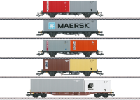 H0 Containerwagen-SET DB 5 Stk.