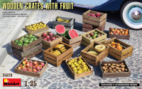 1/35 Wooden Crates With Fruit