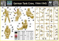 1/35German Tank Crew 1944-1945