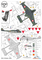 1/48 DH-112 Mk.1/MK1 R / Mk 4 Venom  Swiss Decal