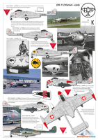 1/48 DH-112 Mk.1/MK1 R / Mk 4 Venom  Swiss Decal