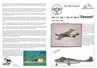 1/48 DH-112 Mk.1/MK1 R / Mk 4 Venom Late Swiss Decal