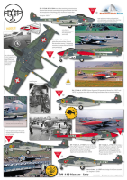 1/48 DH-112 Mk.1/MK1 R / Mk 4 Venom Late Swiss Decal