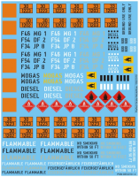 1/35 US Army Tankwagen Markierungen  Decal