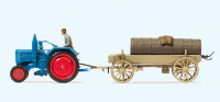 1:87  Ackerschlepper LANZ D 2416 mit Jauchewagen