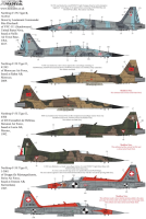 1/72 F-5 Tiger II Worldwide Decal