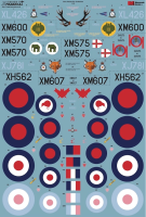 1/72 Avro Vulcan Collection Decal