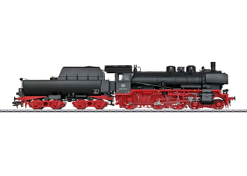 Locomotive &#224; vapeur avec tender bassine
