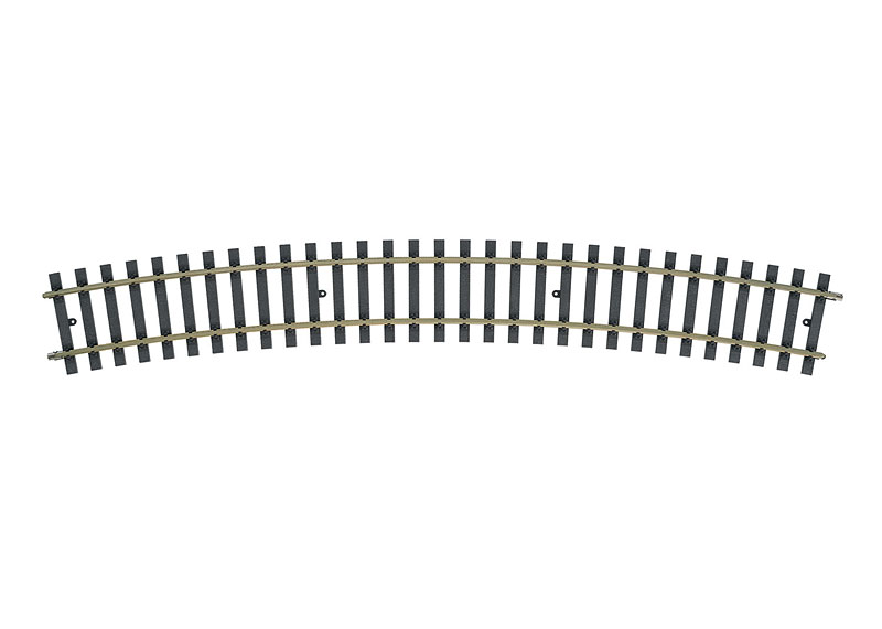 Curved track 22.5&#176; 1550 mm(H1