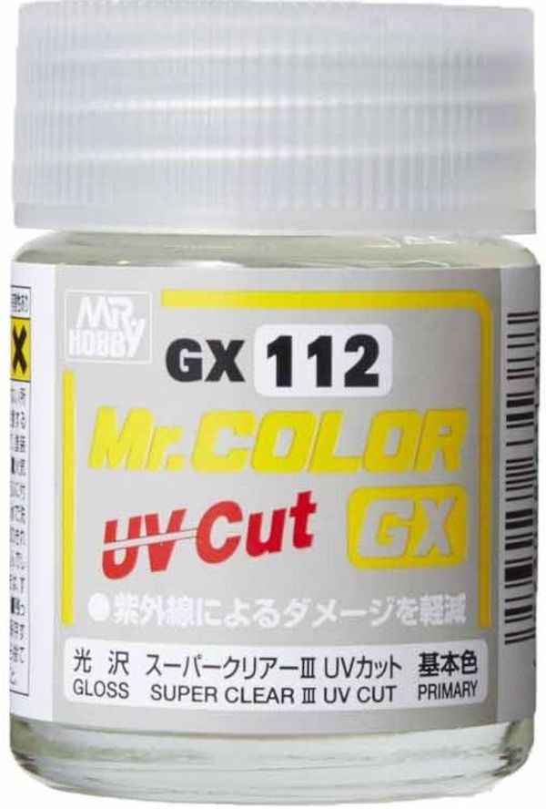 Gunze Mr. Color GX Super Clear III UV Cut Gloss (18ml) 
