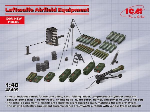 1/48 Luftwaffe Airfield Equipment